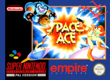 Space Ace (Europe) box cover front